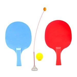 High quality table tennis games table tennis racket set with sucker HC419926