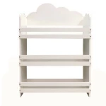 High Quality Three Layers Kids Book Shelf Cloud Kids bookshelf storage shelf