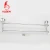 Import High quality Unique Bathroom accessory Wall Mounted Chrome plated brass double Towel rod Towel rail Towel Bar from China