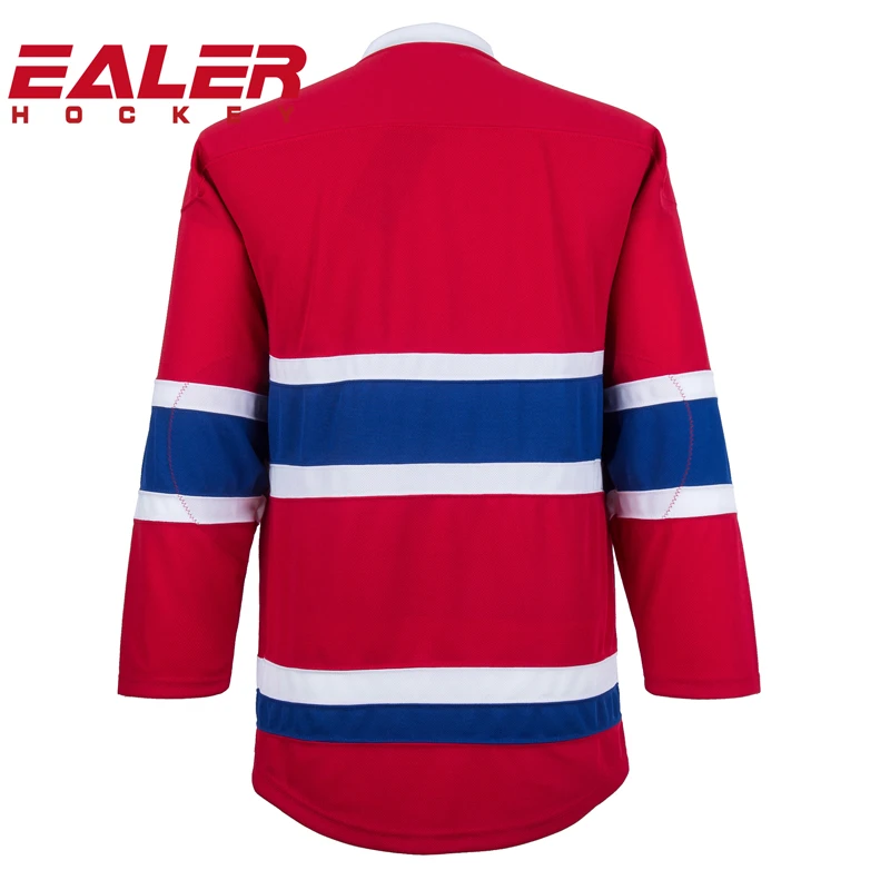 high quality wholesale blank wear hockey jersey custom team with lace up