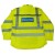Import high quality windproof rain proof road safety reflective coat pocket hat tuxedo from China