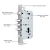 Import High Security Stainless Steel Anti-rust Intelligent Door Lock Body from China
