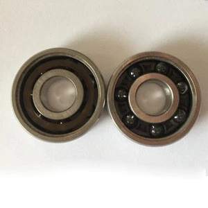High speed Si3N4 ball and chrome steel ring hybrid ceramic bearing