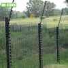 High Voltage anti theft anti climb 358 perimeter  fence with electric
