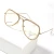 Import Hip hop iced out custom cz gold plated eyeglasses frames for men 2021 from China