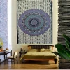 Home Decor Multi Color Indian 100% Cotton Star Mandala Printed Wall Hangings Bedspread Bed sheet Tapestry
