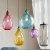 Import Home decoration pendant light  modern glass ball ceiling chandelier pendant lighting from China