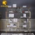 Import Home furniture factory modern metal stainless steel bookcases glass bookcases bookshelf for sale from China