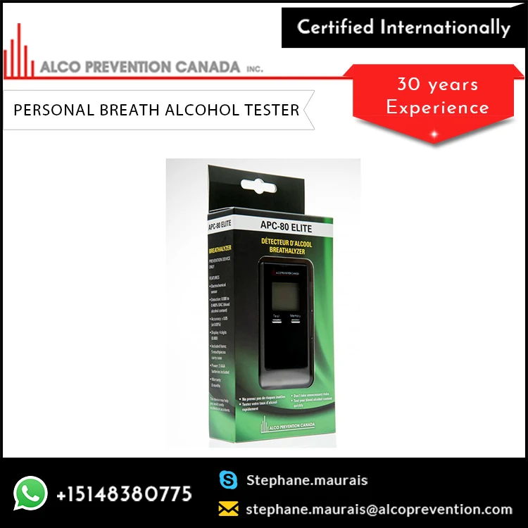 Hot Deal on Compact and Reliable Breath Alcohol Tester Breathalyzer with 1 Year Warranty