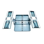 Hot Popular Outdoor pp Plastic Portable Picnic Table