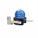 Hot Products 2021 Smart Rotating Crystal Magic Ball KTV Bar Disco Stage Light