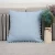 Import Hot products Imitation linen solid color simple square pillow small ball lace cushion sofa pillow cushion cover from China