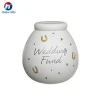 Hot sale ceramic coin bank big money saving boxes with high quality
