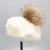 Import Hot sale Ins winter new real wool ball wool knitted bud painter fashion women beret hat from China