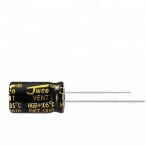 Hot sale through hole aluminium electrolytic capacitor with high voltage