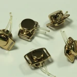 Hot sale wholesale Toggles Transparent Shoelace Sportswear Metal Spring Drawstring Cord Stopper