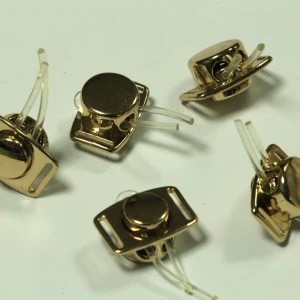Hot sale wholesale Toggles Transparent Shoelace Sportswear Metal Spring Drawstring Cord Stopper