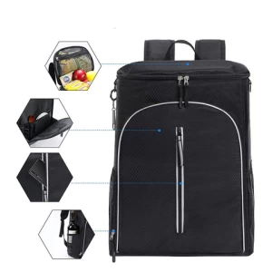 Hot Sell 32 Cans Portable Large Capacity Leak Proof Wear Resistance Insulated Backpack Cooler Bag