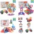 Import Hot Sell magnetic building blocks with Ferris wheel 40PCS  68PCS 136PCS magnetic building blocks from China