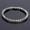 Hot Selling 18K Gold Plating chain with cubic zirconia mens tennis bracelet