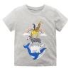 Hot selling 100% cotton knitted childrens t-shirt