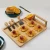 Import Hot Selling Custom Charcuterie Cutting Board Set Bamboo Cheese Wooden Chopping Block With Cheese Knife And Fork from China
