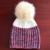 Hot Selling Marl Color Acrylic Material Wool Cap For Cold Weather