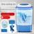 Import Hot-selling mini multi-function two-in-one washing machine on Tiktok an artifact that can be used for washing shoes from China