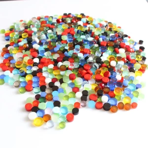 Hot Selling Mixed Glass slices loose mosaic art for kid diy painting hand craft