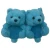 Import Hot Selling Multicolor Plush Teddy Bear Slippers Kids and Adult House Slippers from China
