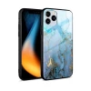 Hot Selling OEM ODM Custom Marble Print Hybrid Glass Cellphone Case for iPhone 11