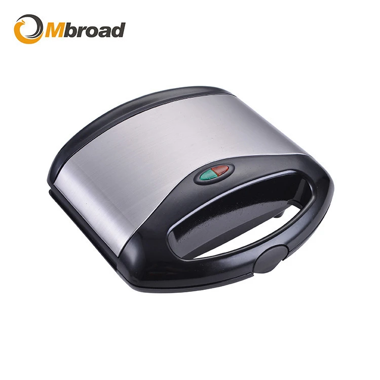 Hot Selling Professional Home 2 Slices Sandwich Toaster With Non-Stick Coating Plate