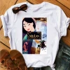 Hot selling RTS Harajuku  Mulan Vintage Graphic T-Shirt Casual Womens  Fashion Clothes Street Wear Female T-shirt