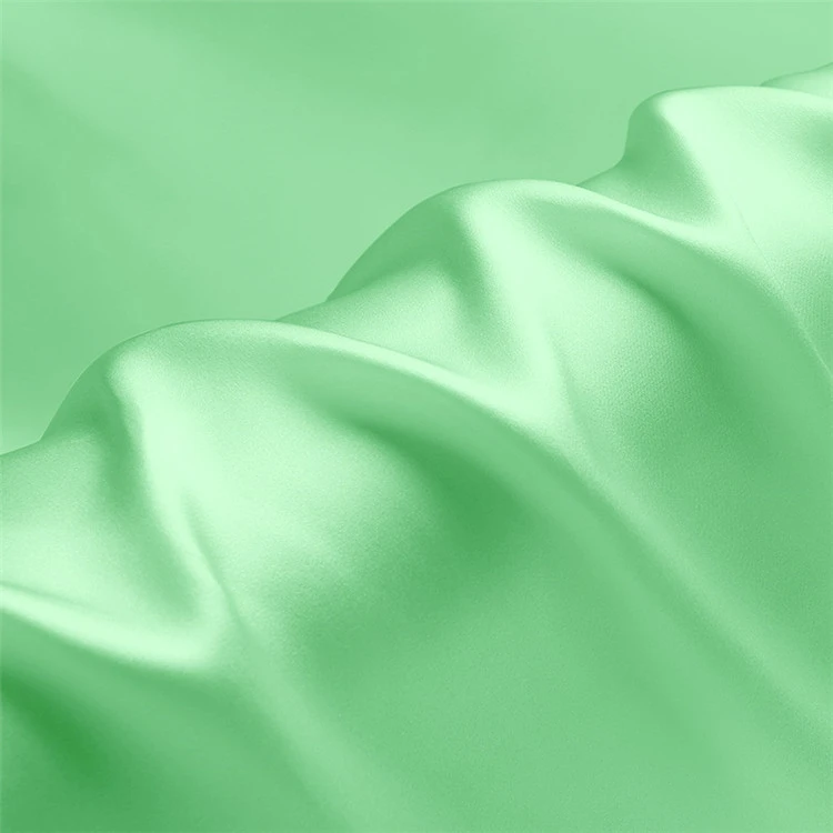Hot Selling Silk Elastic Satin 19m/m Silk Charmeuse Stretch Satin Fabric for Apparel