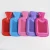 Import hot water bottle nature rubber pvc 2000ml 1500ml 1000ml 500ml red green blue cover BS bolsa hot water bag from China