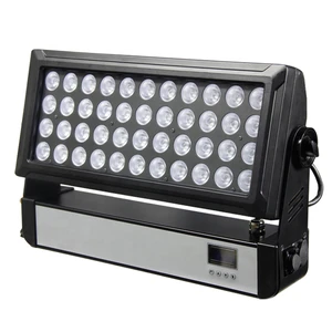 Hotel building decoration dmx 44x10w 4in1 rgbw IP65 led wall washer, Aluminum housing RGBW led wall washer exterior