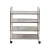 Import Hotelware Equipment Knocked-Down Hotel Stainless Steel Dining Cart Food Service Trolleys from China