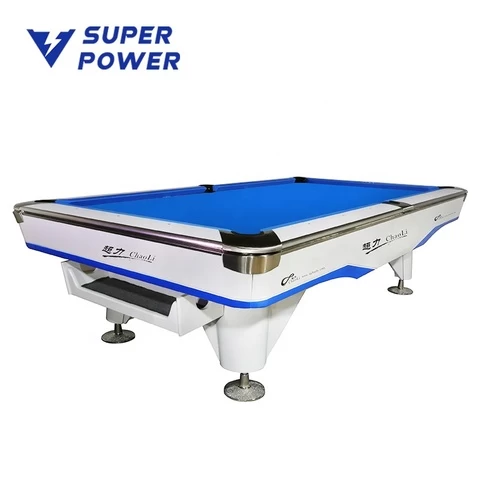 Hotsale club Chaoli pool table 8ft 9ft billiard table for game play
