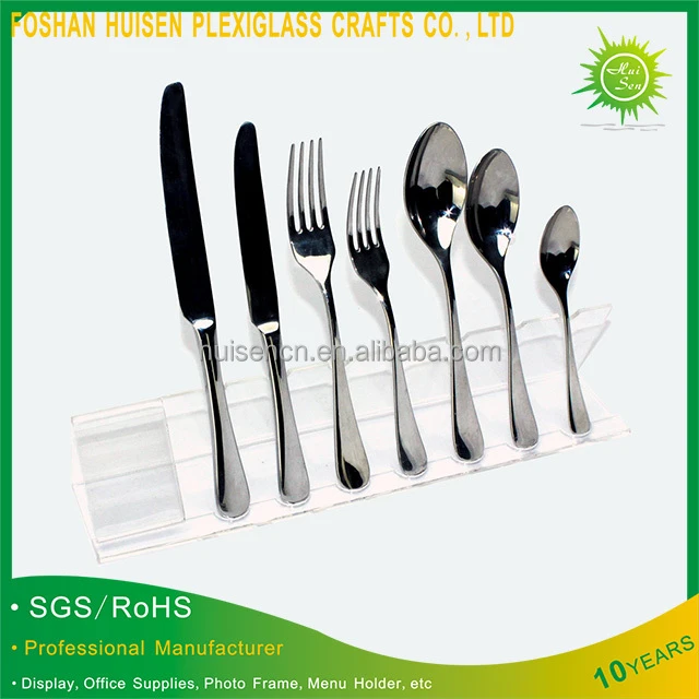 Huisen Modern Design Factory Price Kitchen Knife Spoon Fork Cutlery Holder Display