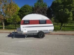 Huntment   Best Price Turkish Made Mini Teardrop Expandable Aluminum Mini Travel Trailer Caravan Off Road Camping Trailers