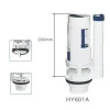 HY-601A types toilet flushing mechanisms dual toilet flush valve