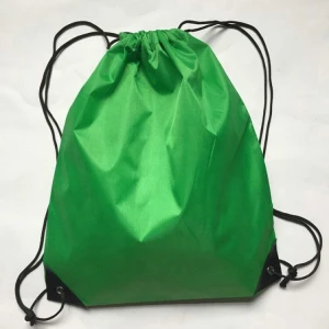 HY Packing 2021 Polyester bag with drawstring sewing Waterproof thickened drawstring bag 10kg Polyester Bag