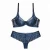 Import In-Stock Items Supply Type and Adults Bra panty set Eyelash embroidery lace womens thong panties from China