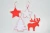 Import IN51396 Fancy shape Christmas felt hanging decorations made in China , felt christmas tree decoration from China