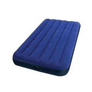 inflatable single airbed / inflatable flocking inflatable air mattress