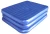 Import INFTOY High Sale Foldable inflatable flocking Mattress Bed Inflatable Air Bed For Sale from China