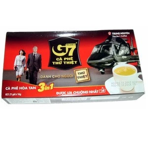 Instant Coffee - G7 3 in 1 Instant Coffee & Sugar - Trung Nguyen coffee