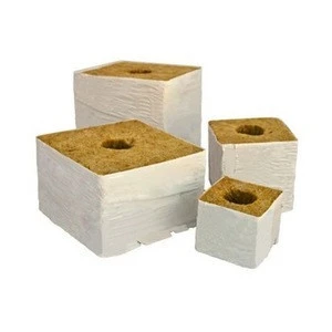 Insulation Materials 6&quot; Agricultural Rockwool hydroponic
