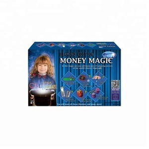 Intelligent Cool Magic Money Coin Trick for Disappear Illusion Magic
