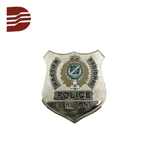 International police badge custom metal emblem